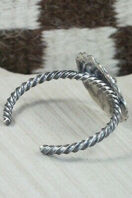 Navajo Sterling Silver Bracelet - Irvin Tsosie