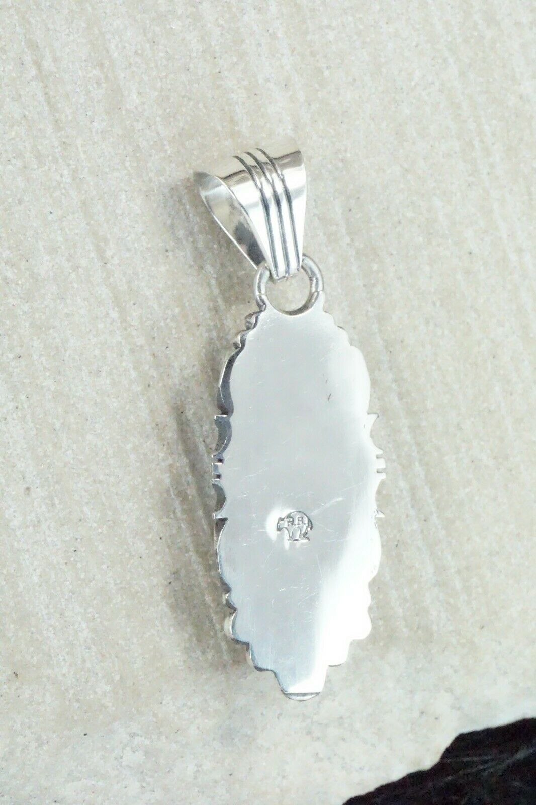 Turquoise & Sterling Silver Pendant - Daniel Benally
