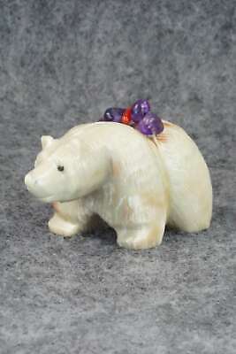 Bear Zuni Fetish Carving - Paulette Quam