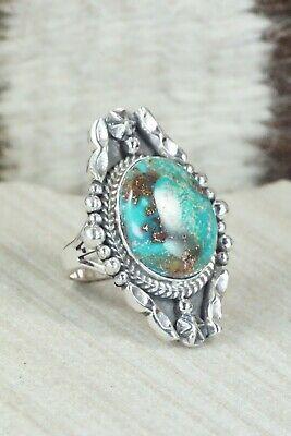 Turquoise & Sterling Silver Ring - Daniel Benally - Size 5 - High Lonesome Trading