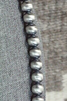 Sterling Silver Navajo Pearl Necklace - Jan Mariano