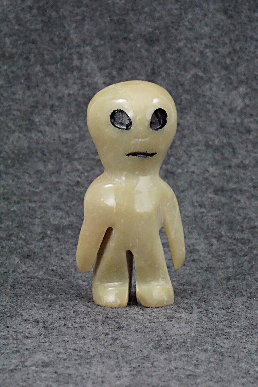 Alien Zuni Fetish Carving - Daniel Chattin