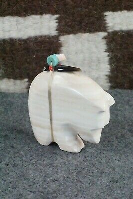 Bear Zuni Fetish Carving - Lisa Bobelu