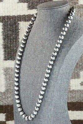 Sterling Silver Navajo Pearl Necklace - Jan Mariano