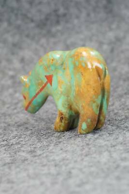 Bear Zuni Fetish Carving - Andres Quandelacy