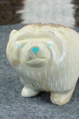 Lion Zuni Fetish Carving - Enrike Leekya