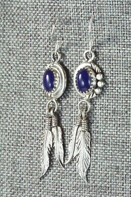 Lapis and Sterling Silver Earrings - Mark Davis