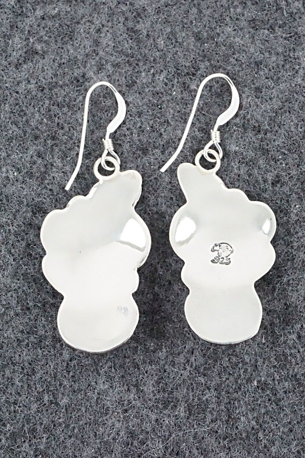 Turquoise & Sterling Silver Earrings - Ross Antonio