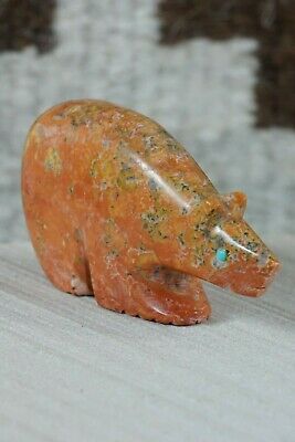 Bear Zuni Fetish Carving - Ronnie Lunasee - High Lonesome Trading
