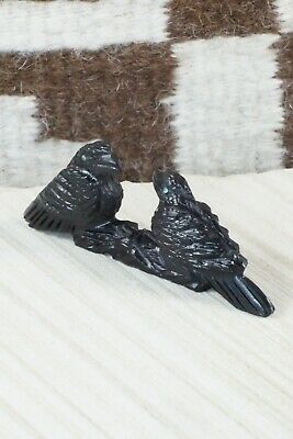 Crows Zuni Fetish Carving - Tony Mackel