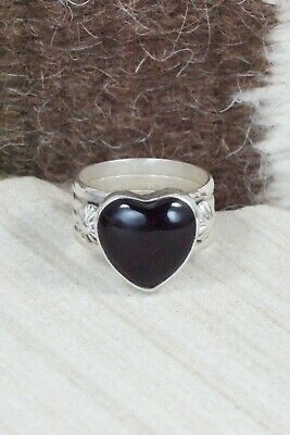 Onyx & Sterling Silver Ring - Ben Begay - Size 9.25