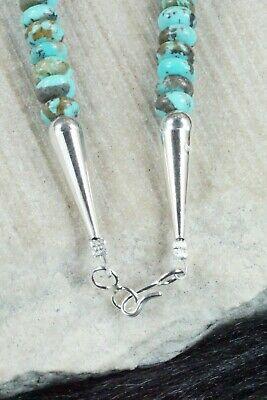 Turquoise & Sterling Silver Necklace - Louise Joe - High Lonesome Trading