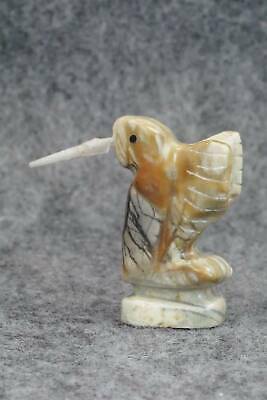 Humming Bird Zuni Fetish Carving - Justin Red Elk