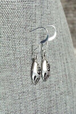Onyx & Sterling Silver Earrings - Leta Parker