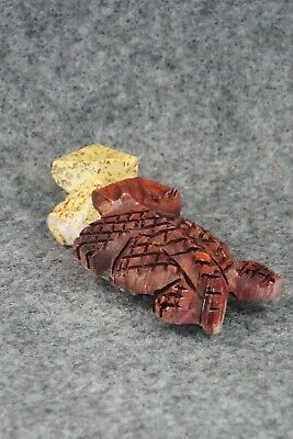 Horned Toad Zuni Fetish Carving - Carl Etsate