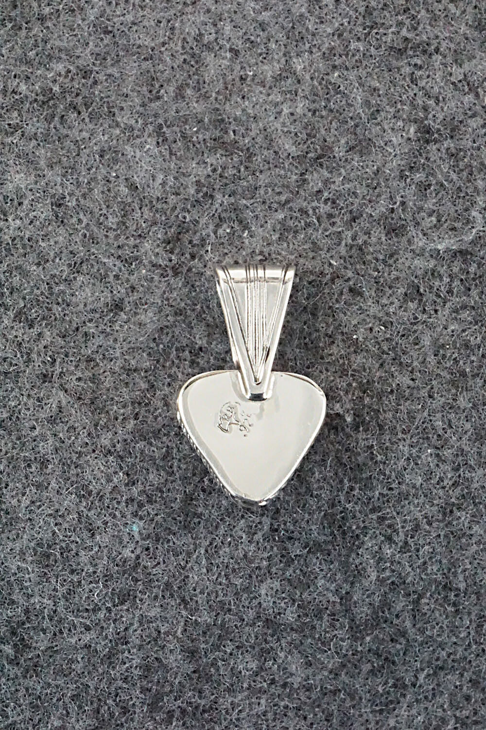 Turquoise and Sterling Silver Pendant - Sadie Jim