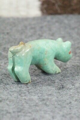 Mountain Lion Zuni Fetish Carving - Andres Quandelacy