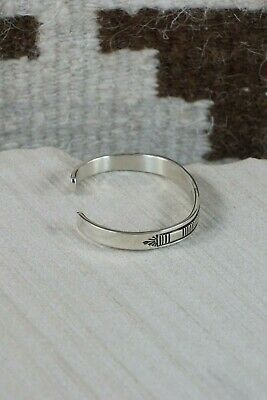 Navajo Sterling Silver Bracelet - Bruce Morgan - High Lonesome Trading