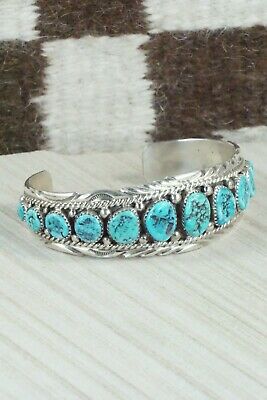 Turquoise & Sterling Silver Bracelet - Anthony Brown