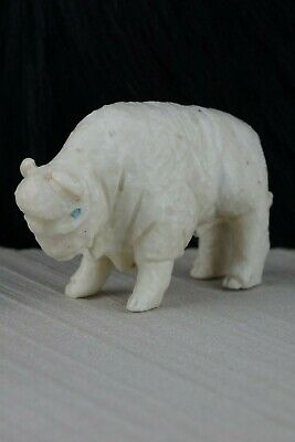 Buffalo Zuni Fetish - Herbert Him - Zuni Buffalo Carving - Native American - High Lonesome Trading