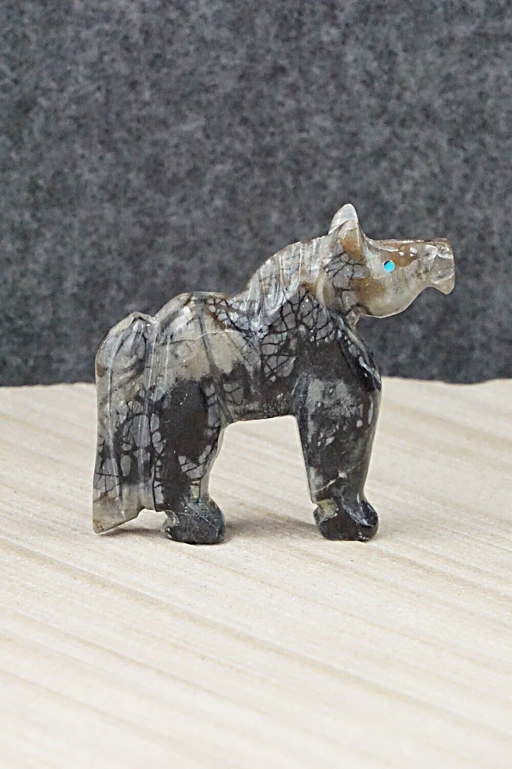 Horse Navajo Fetish Carving - Albert Livingston