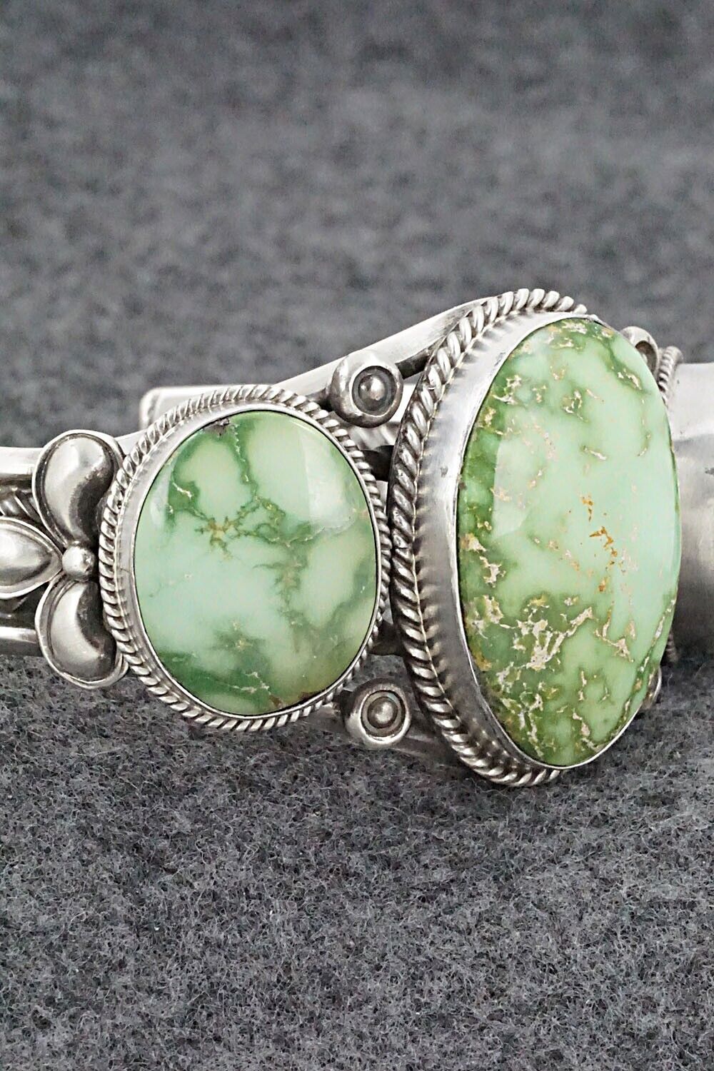 Turquoise & Sterling Silver Bracelet - Derrick Gordon
