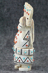 Corn Maiden Zuni Fetish Carving - Claudia Peina