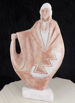 Navajo Women Sculpture - Leslie Pablo - High Lonesome Trading