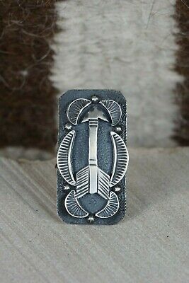 Navajo Sterling Silver Arrow Ring - Native American - Size 5.5 - High Lonesome Trading