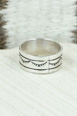 Sterling Silver Ring - Tim Yazzie - Size 9.5