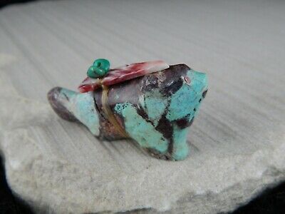 Wolf Zuni Fetish Carving - Daphie Quam - High Lonesome Trading