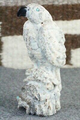 Eagle Zuni Fetish Carving - Jon Quam - High Lonesome Trading