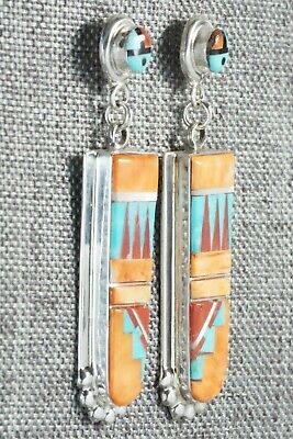 Multi Stone & Sterling Silver Earrings - Patty Edaakie
