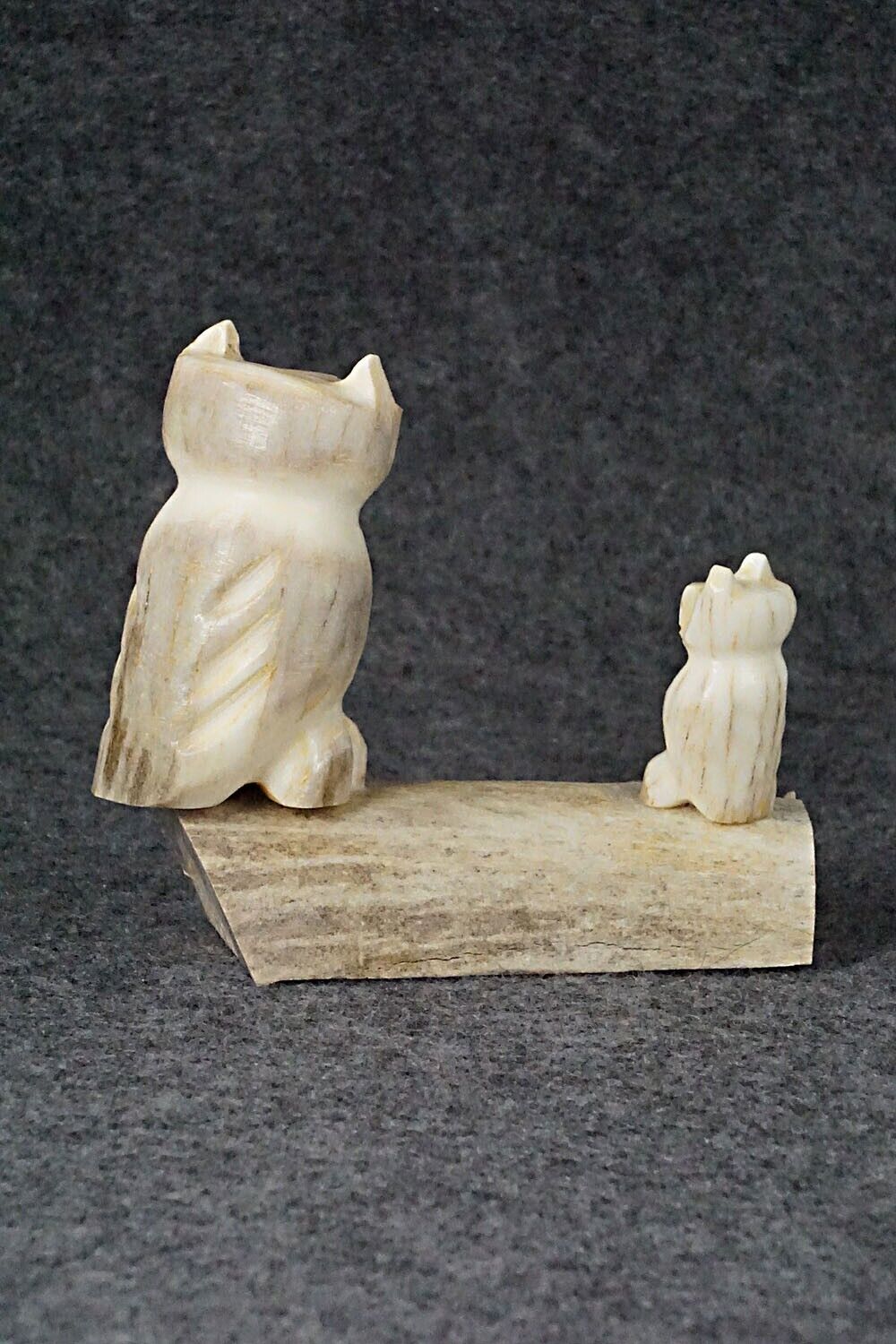 Owl Zuni Fetish Carving - Brandon Phillips