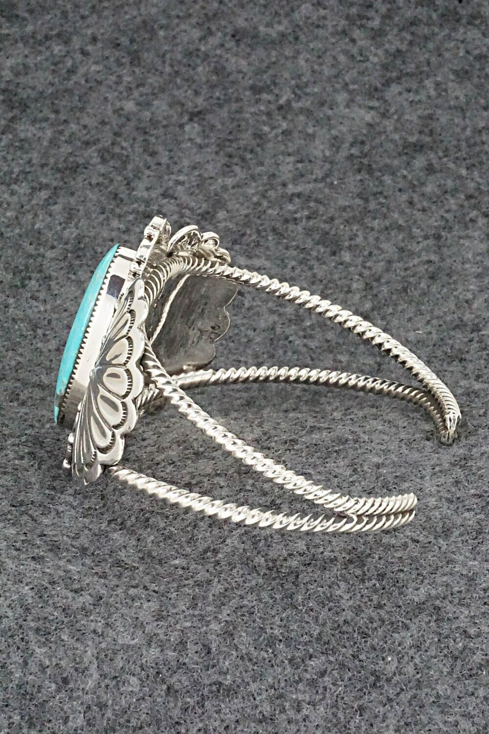 Turquoise and Sterling Silver Bracelet - Angie Platero