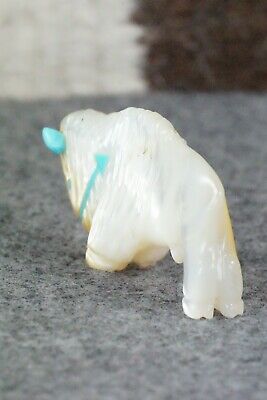 Buffalo Zuni Fetish Carving - Andres Quandelacy