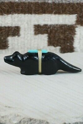 Wolf Zuni Fetish Carving - Herbert Halate - High Lonesome Trading