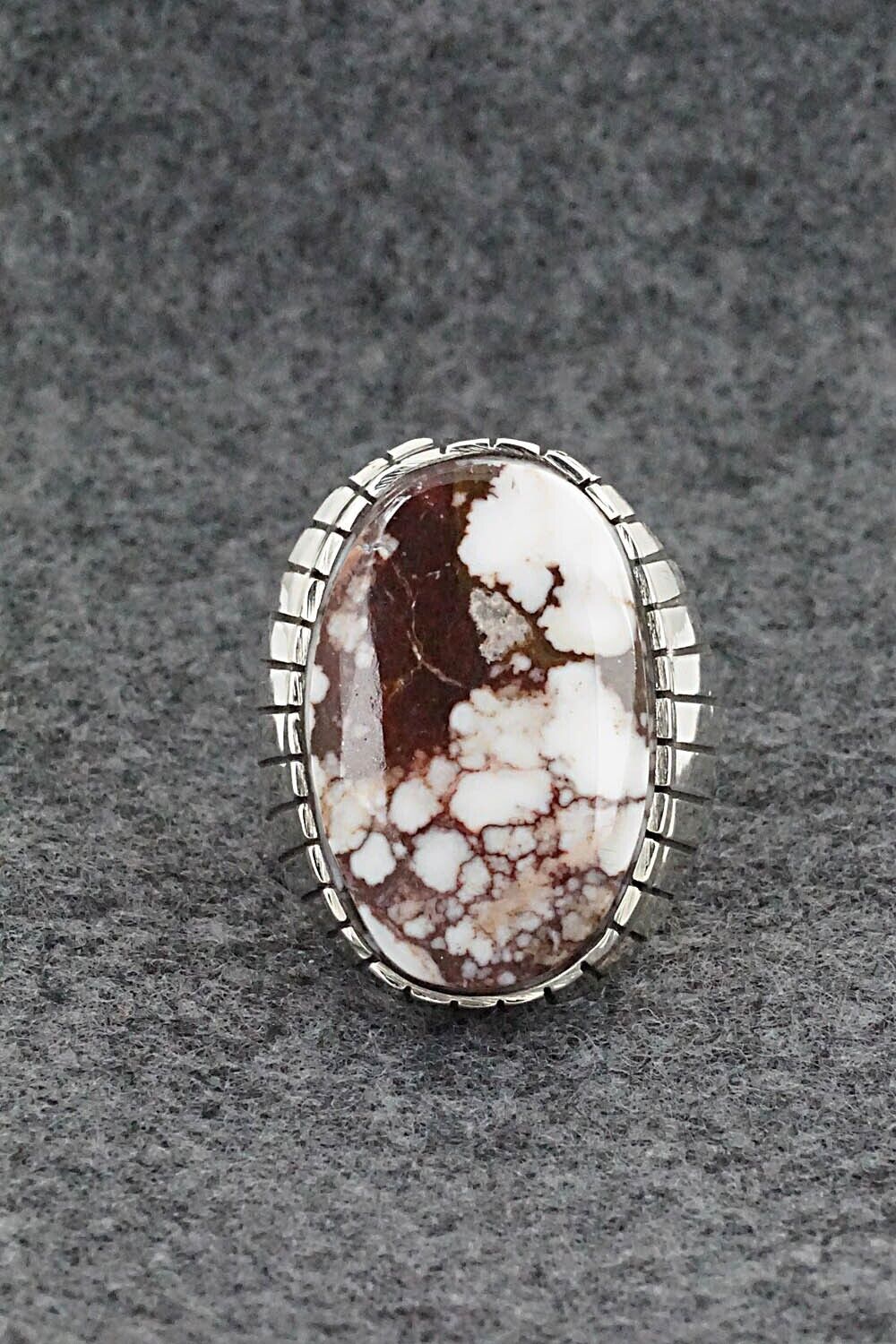 Wild Horse & Sterling Silver Ring - Trevor Jack - 10.25
