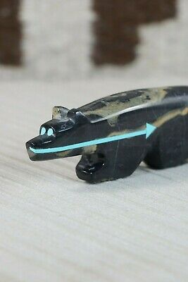 Wolf Zuni Fetish Carving - Bernard Laiwakete - High Lonesome Trading