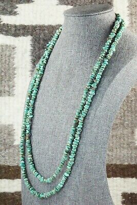 Turquoise & Sterling Silver Necklace - Navajo