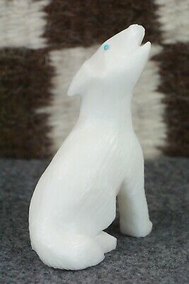 Coyote Zuni Fetish Carving - Derrick Kaamasee