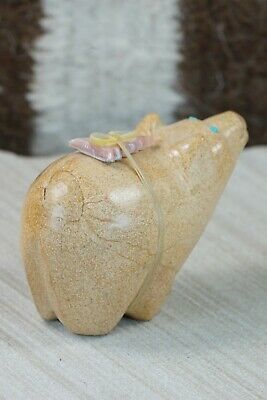 Bear Zuni Fetish Carving - Delvin Leekya