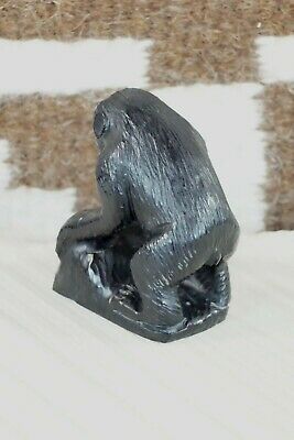 Chimpanzee Zuni Fetish Carving - Derrick Kaamasee
