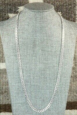 Sterling Silver Chain Necklace - Sterling Silver 30"