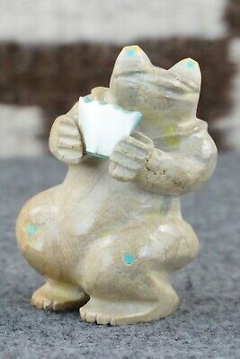 Frog Zuni Fetish Carving - Freddie Leekya
