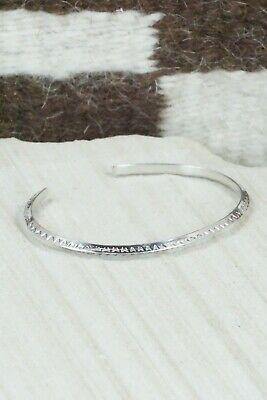 Sterling Silver Bracelet - Elaine Tahe - High Lonesome Trading