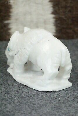 Buffalo Zuni Fetish Carving - Derrick Kaamasee