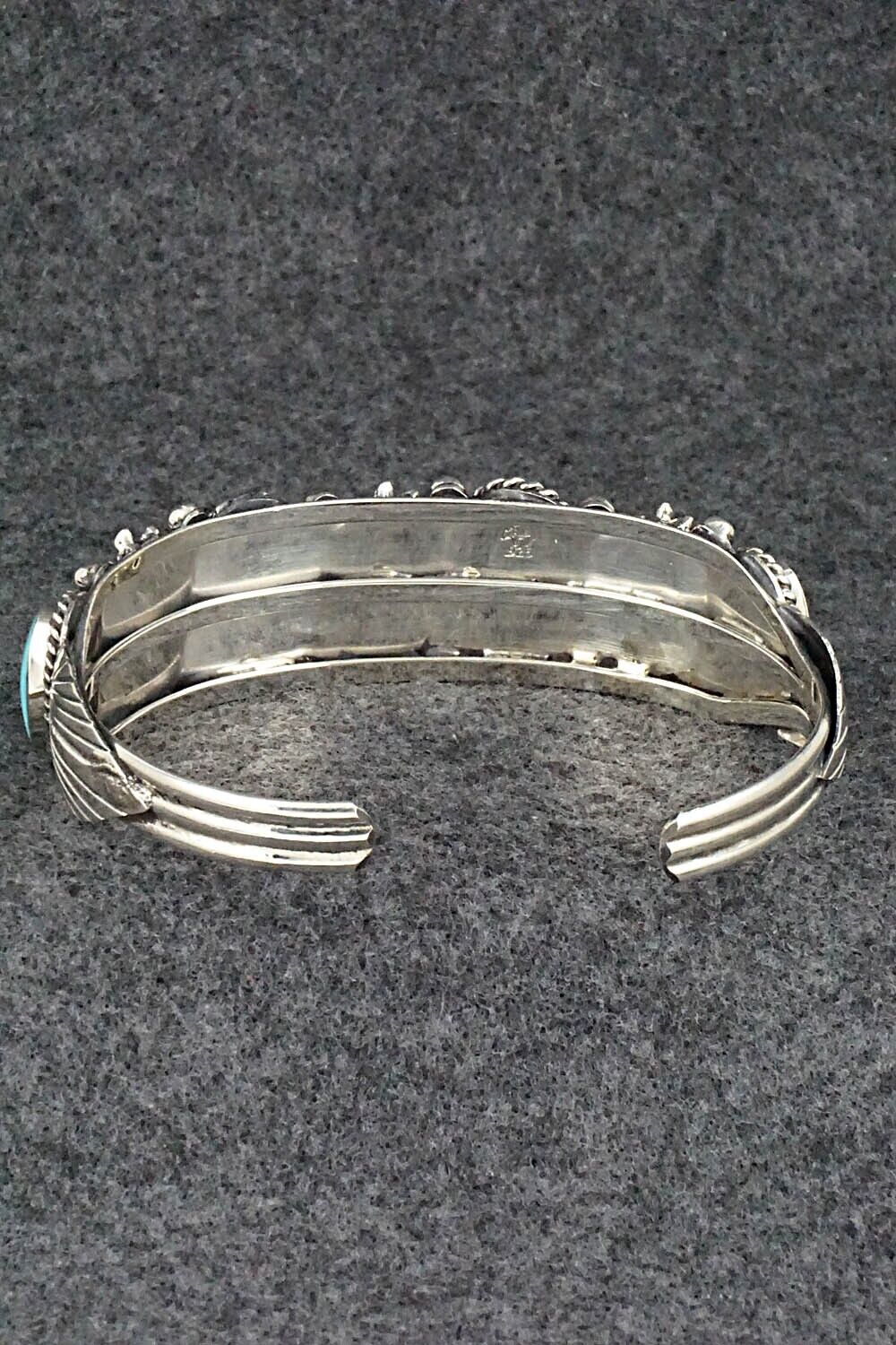 Turquoise & Sterling Silver Bracelet - Bobby Platero