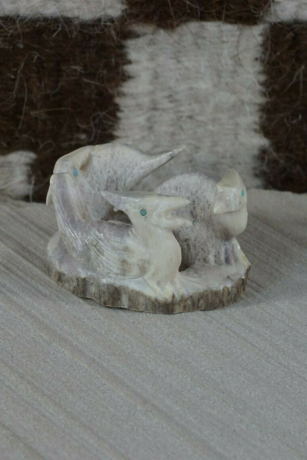 Cardinals Zuni Fetish Carving - Maxx Laate - High Lonesome Trading