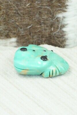 Frog Zuni Fetish Carving - Reynold Lunasee